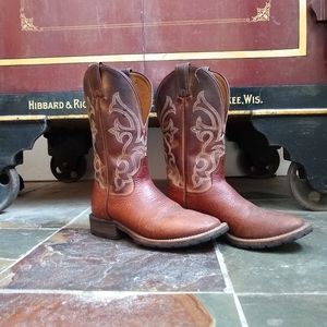 Tony Lama men's round toe 7D